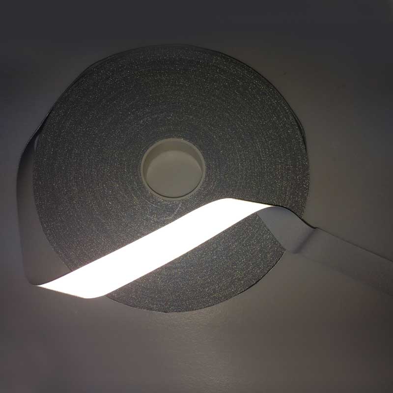 亮银单面反光弹力包边带