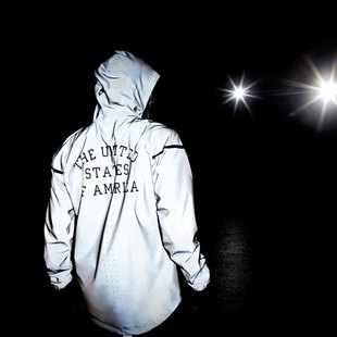 薄型亮银单面弹力布