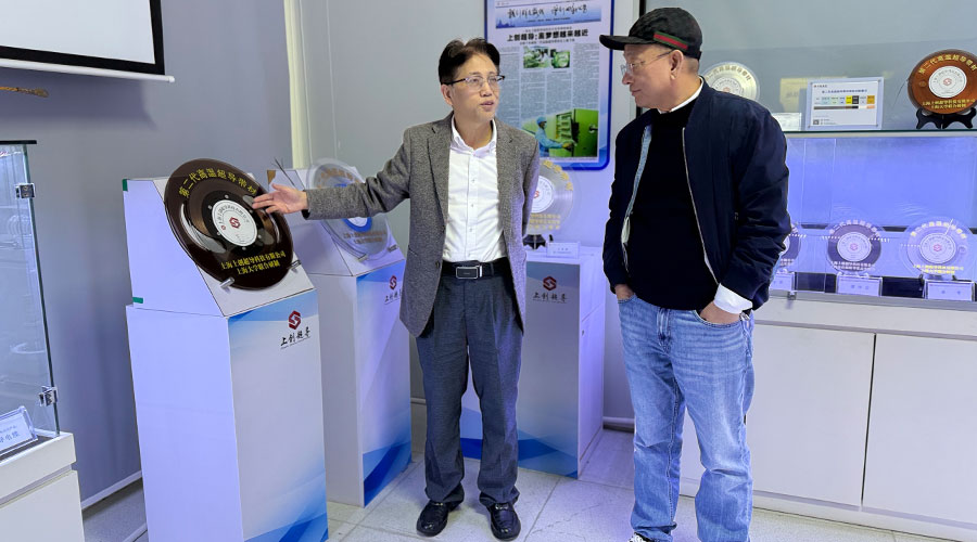 游艇会yth新材赴上海上创超导考察