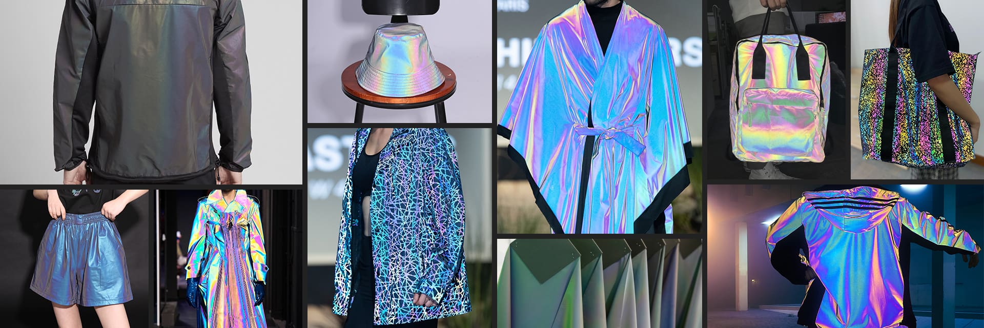 炫彩反光面料应用场景及领域