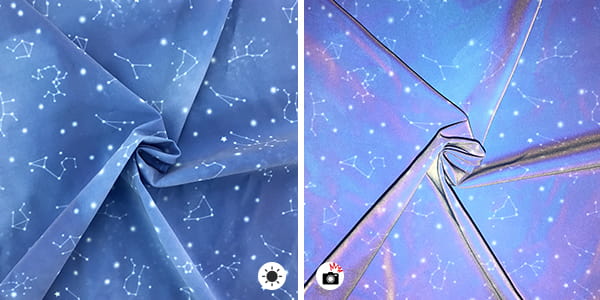 透明全彩反光面料